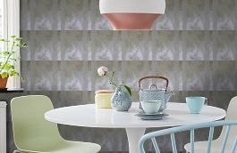 Обои WT-ZBR-14-14 фото в интерьере кухни превью