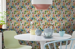 Обои 2092 фото в интерьере кухни превью