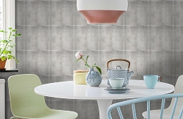 Обои CON-05 фото в интерьере кухни превью