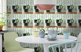 Обои ERG-01 фото в интерьере кухни превью