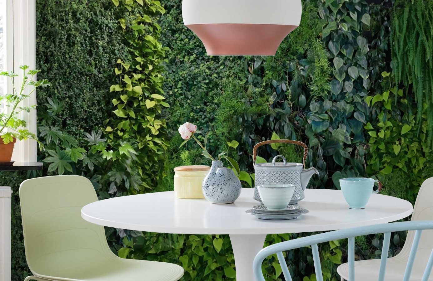 Обои E022601-0 фото в интерьере кухни