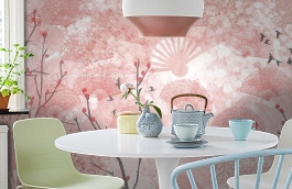 Обои P230901-0 фото в интерьере кухни превью