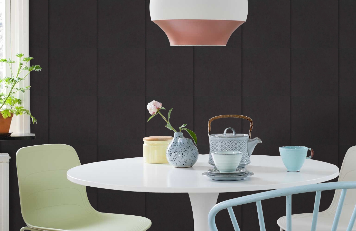 Обои 46006 фото в интерьере кухни