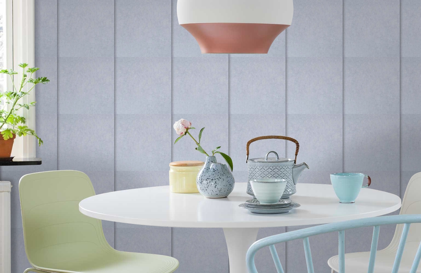 Обои 48447 фото в интерьере кухни