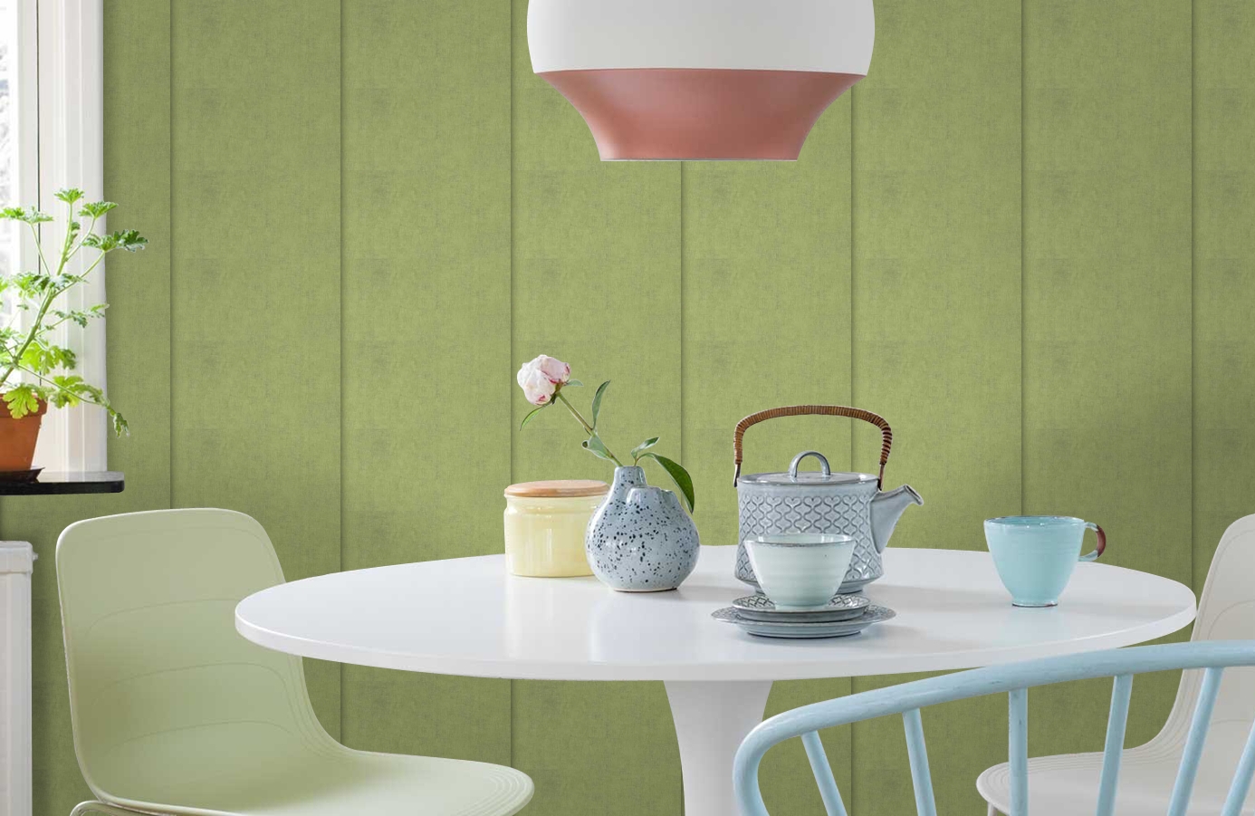 Обои 48464 фото в интерьере кухни