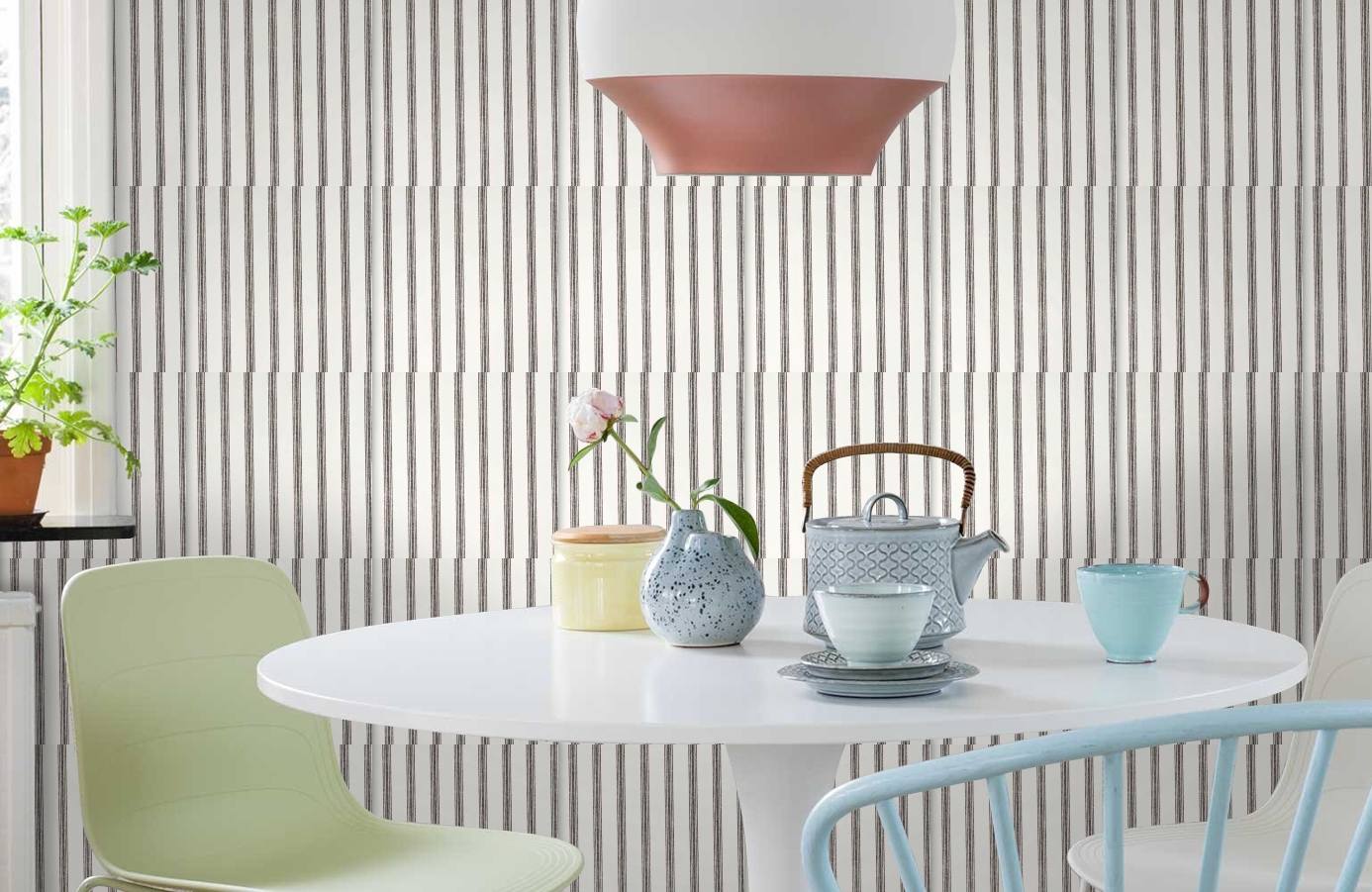 Обои 48486 фото в интерьере кухни