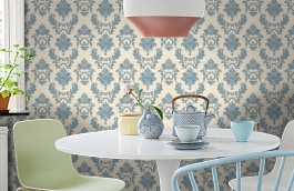 Обои 32422-2 фото в интерьере кухни превью