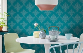 Обои 615702 фото в интерьере кухни превью