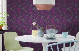 Обои 630301 фото в интерьере кухни превью