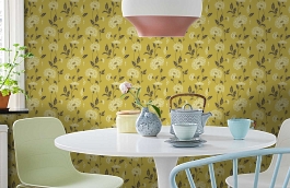 Обои 630302 фото в интерьере кухни превью