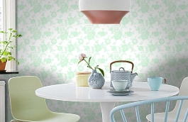 Обои 72055 фото в интерьере кухни превью