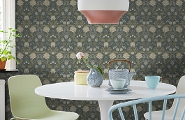 Обои KT20104 фото в интерьере кухни превью