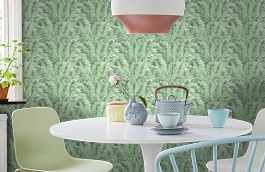 Обои 100/1002 фото в интерьере кухни превью