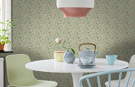 Обои 100/10048 фото в интерьере кухни превью