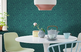 Обои 108/1005 фото в интерьере кухни превью