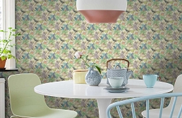 Обои 109/1007 фото в интерьере кухни превью