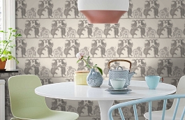 Обои 109/8037 фото в интерьере кухни превью