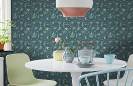 Обои 112/4014 фото в интерьере кухни превью