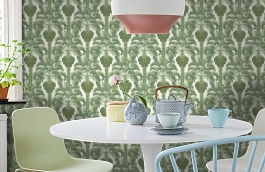 Обои 113/1004 фото в интерьере кухни превью