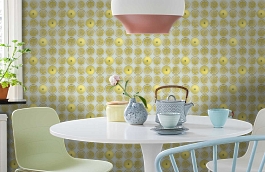 Обои 114-24048 фото в интерьере кухни превью