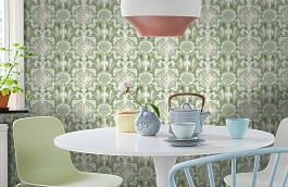 Обои 115/2005 фото в интерьере кухни превью