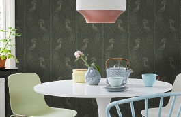 Обои 116-3009 фото в интерьере кухни превью