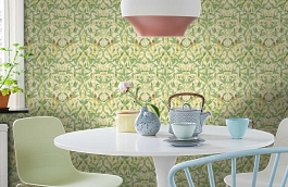 Обои 117-10031 фото в интерьере кухни превью