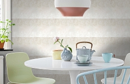 Обои 226C-02 фото в интерьере кухни превью