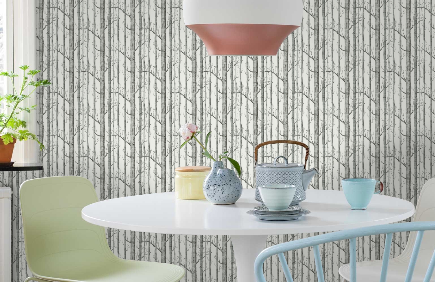 Обои 69/12147 фото в интерьере кухни