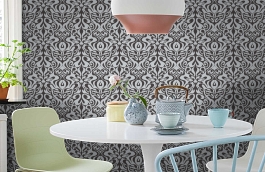 Обои 69/7127 фото в интерьере кухни превью