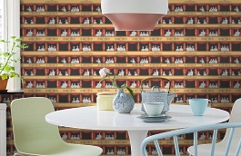 Обои 97/14042 фото в интерьере кухни превью