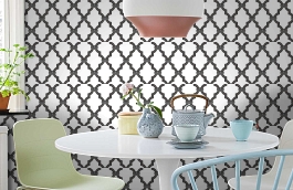 Обои CCE130132 фото в интерьере кухни превью