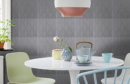 Обои Platinum 818 фото в интерьере кухни превью