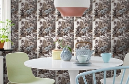 Обои W0041-04 фото в интерьере кухни превью