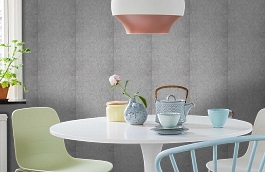 Обои Zigrino 24-Silver фото в интерьере кухни превью