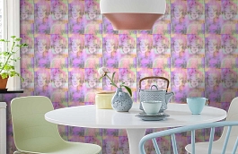 Обои WU17635 фото в интерьере кухни превью