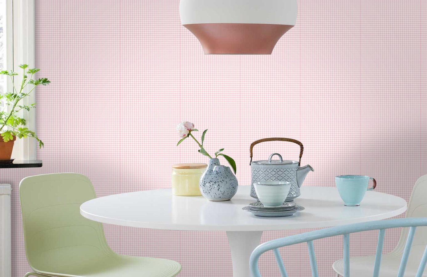 Обои 115648 фото в интерьере кухни