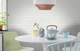 Обои 12042 фото в интерьере кухни превью