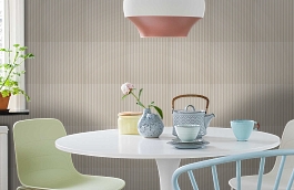 Обои Maxime Linen фото в интерьере кухни превью