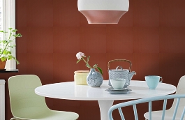 Обои TRO114 фото в интерьере кухни превью