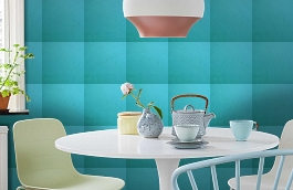 Обои TRO132 фото в интерьере кухни превью