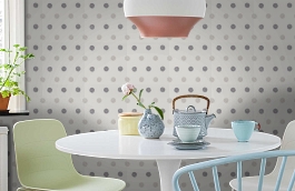 Обои 110016 фото в интерьере кухни превью