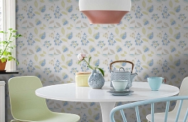 Обои 110037 фото в интерьере кухни превью