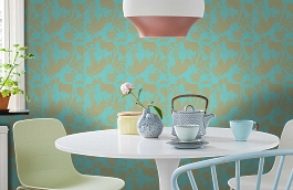 Обои 111049 фото в интерьере кухни превью