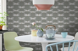 Обои 111242 фото в интерьере кухни превью