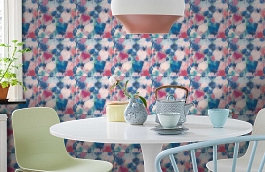 Обои 111475 фото в интерьере кухни превью