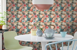 Обои 111476 фото в интерьере кухни превью