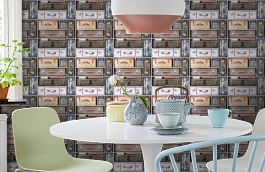 Обои 11960 фото в интерьере кухни превью