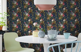 Обои 12403 фото в интерьере кухни превью