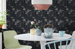 Обои 30215 фото в интерьере кухни превью